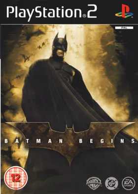 Batman Begins box cover front